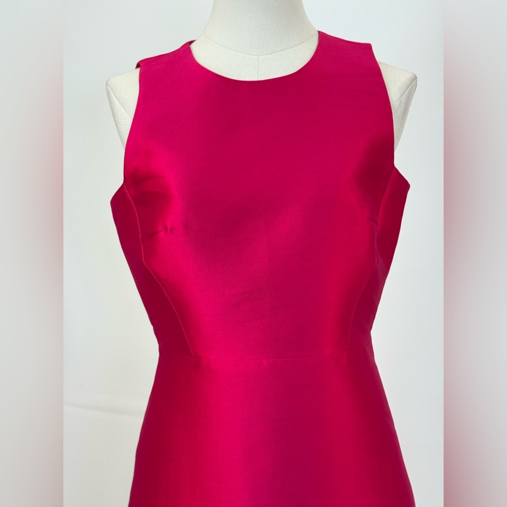 Kate Spade NY Hot Pink Peekaboo Back Sheath/A-Line Dress Size 6 - Picture 8 of 11